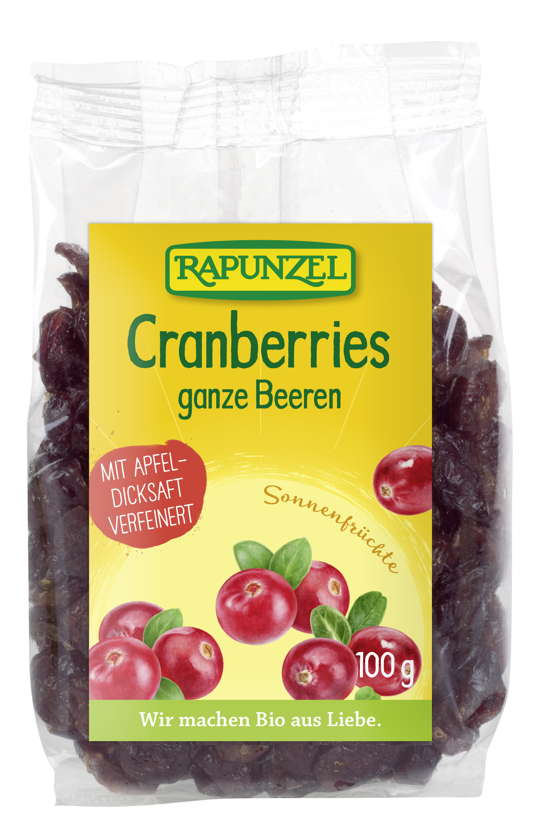 Cranberries, ganze Beeren 100g 