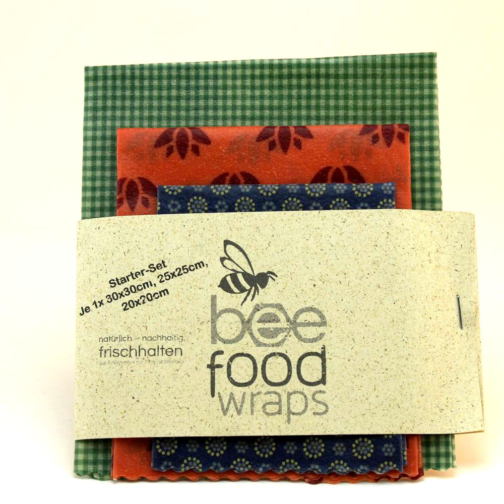 Bee Food Wraps - Starter Set MIX IT (GOTS)